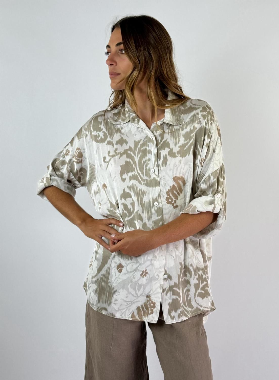 CAMISA AMARETTO crudo l/xl