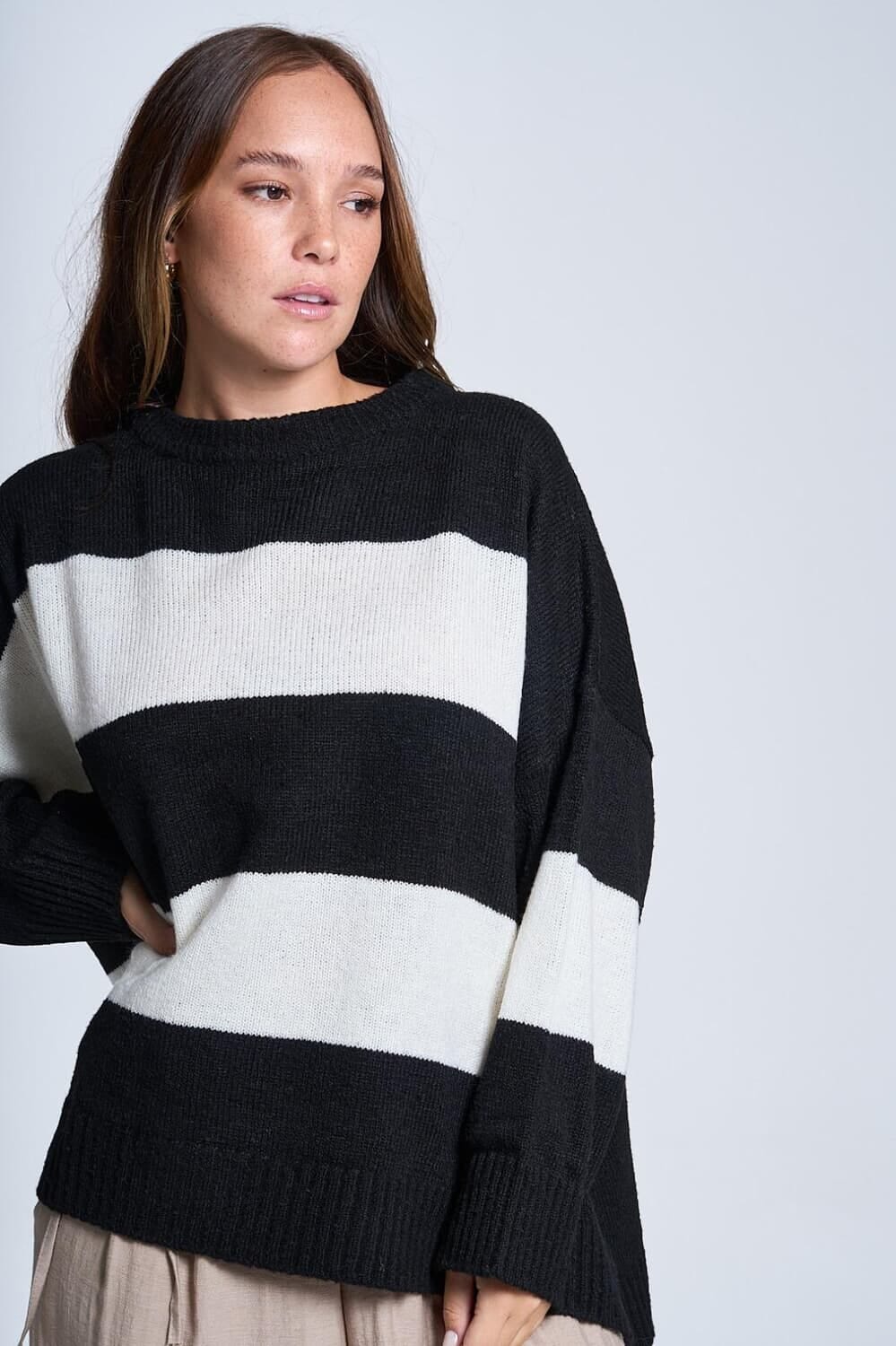 Sweater Zara negro talle unico