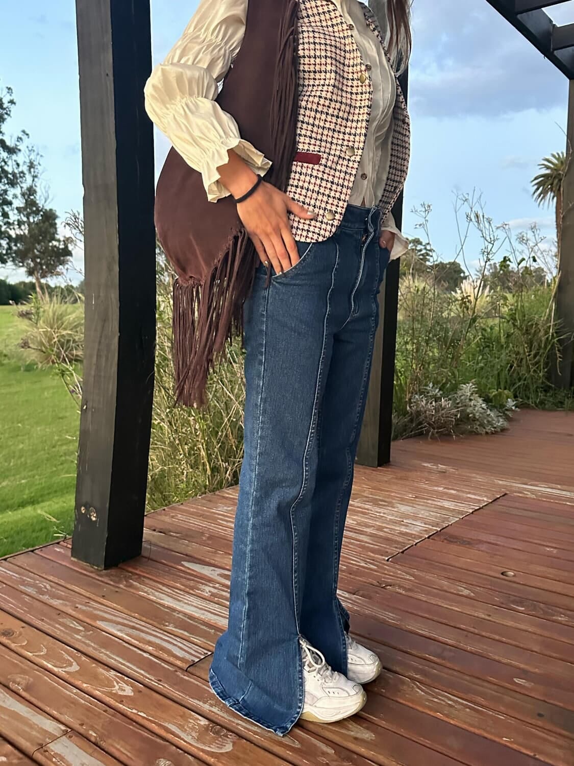 Jean magnolia azul 36