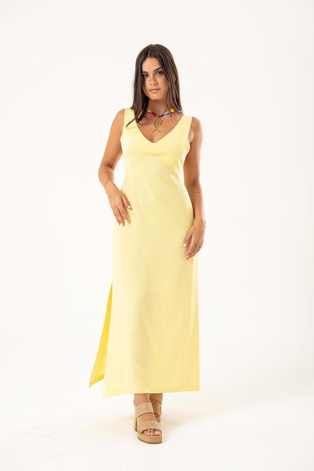 Vestido Blas amarillo xs