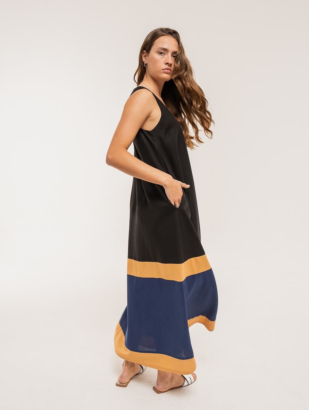 Vestido Amazonas negro m/l