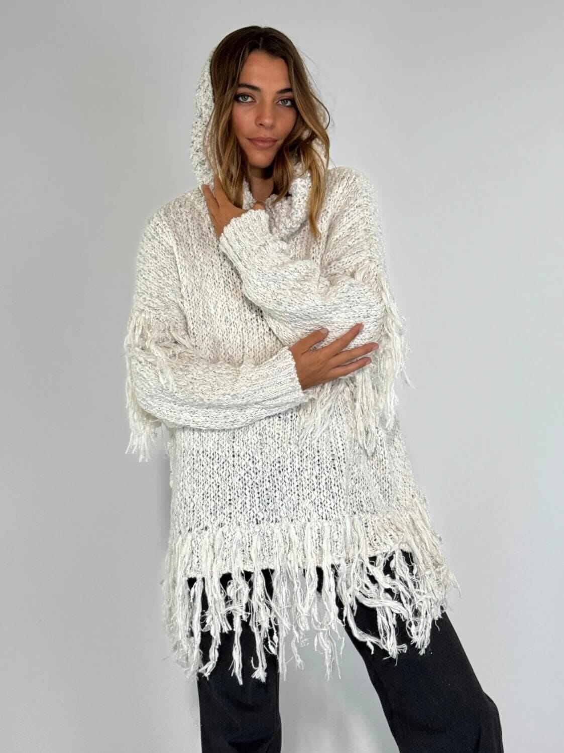 SWEATER CLAUDE crudo talle unico