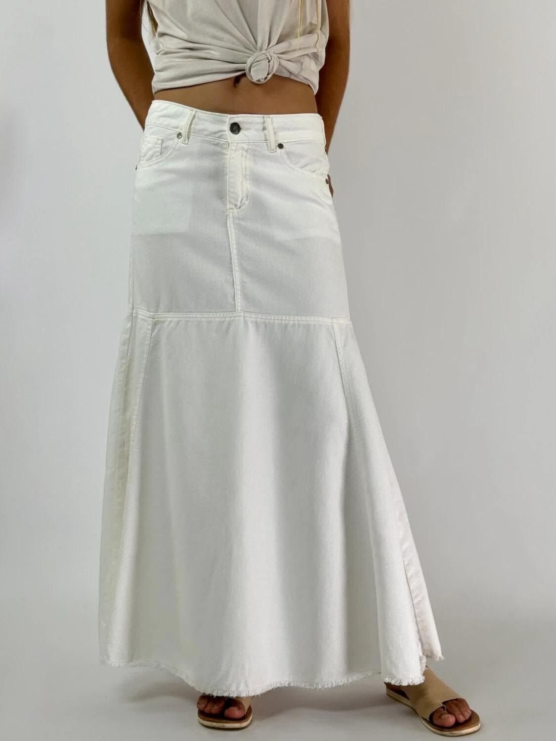 POLLERA JACINTA crudo l