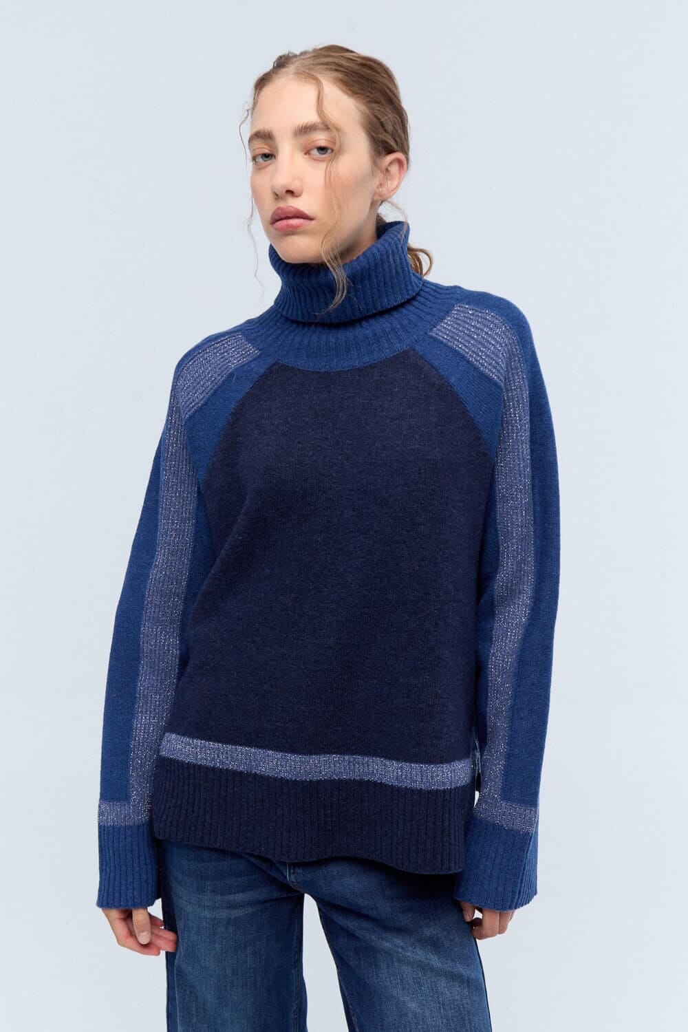 Sweater Bilbao azul m/l