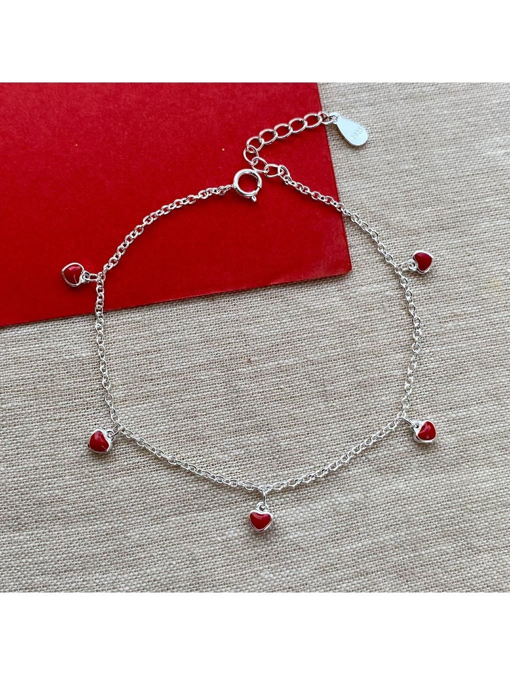 Pulsera RED LOVE en Plata 925 rojo n/a