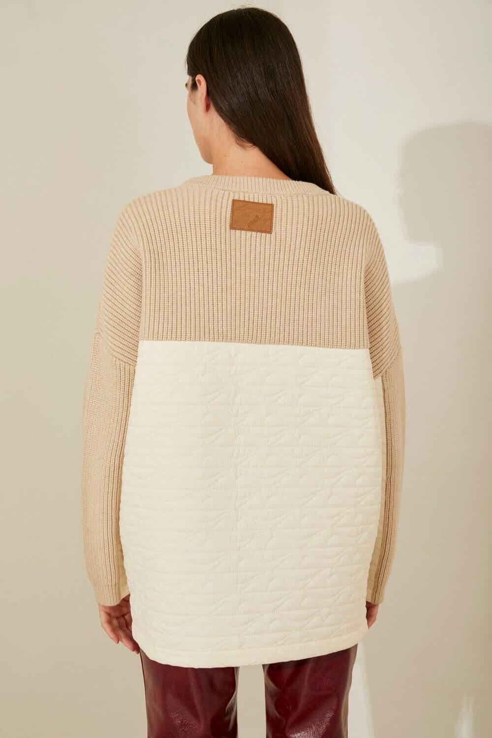 Sweater Bianca tostado talle unico