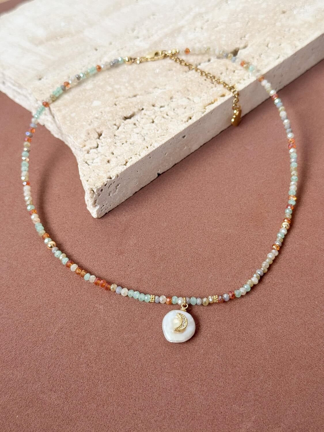 Collar Renata turquesa n/a