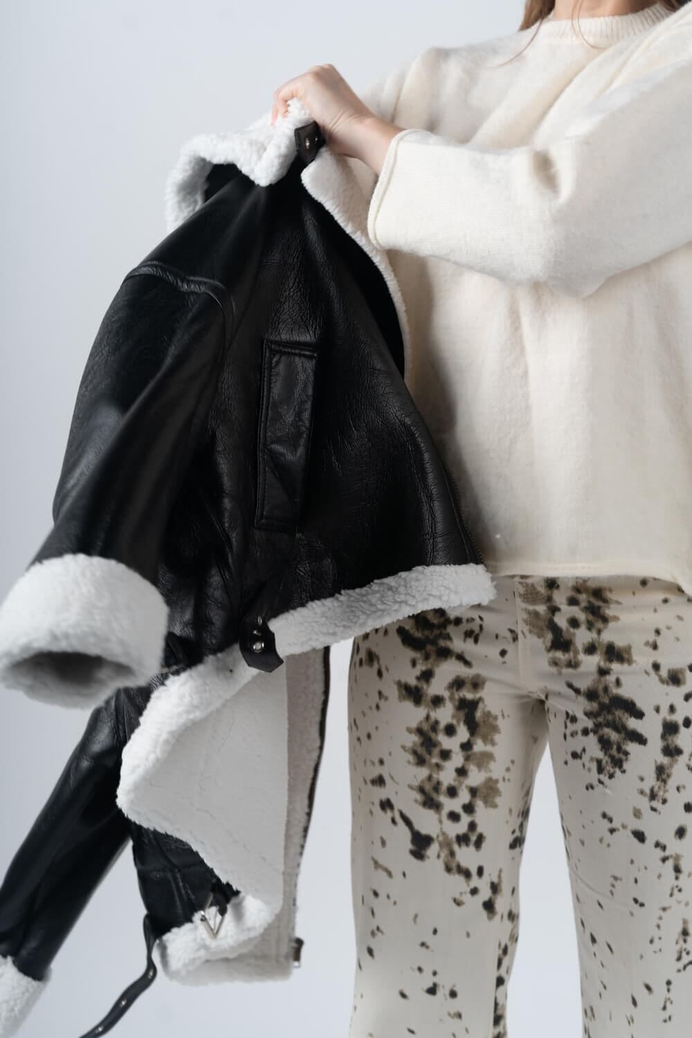 Campera Saeur negro xs