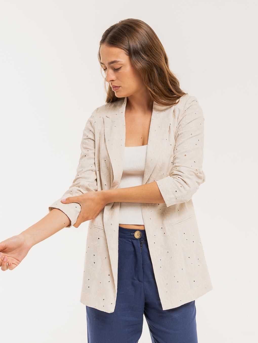 Blazer Palm beige m/l