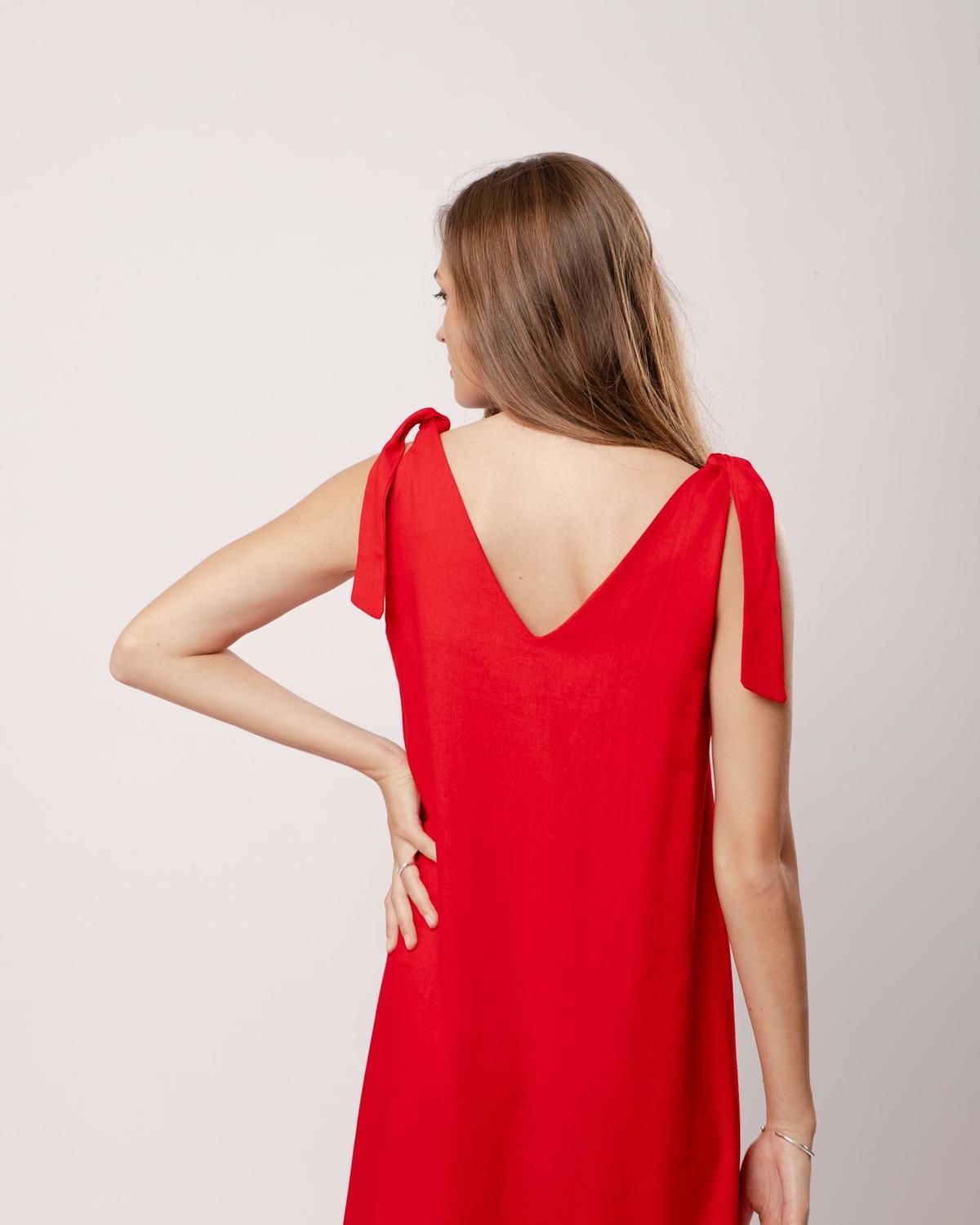 Vestido KIM rojo s/m