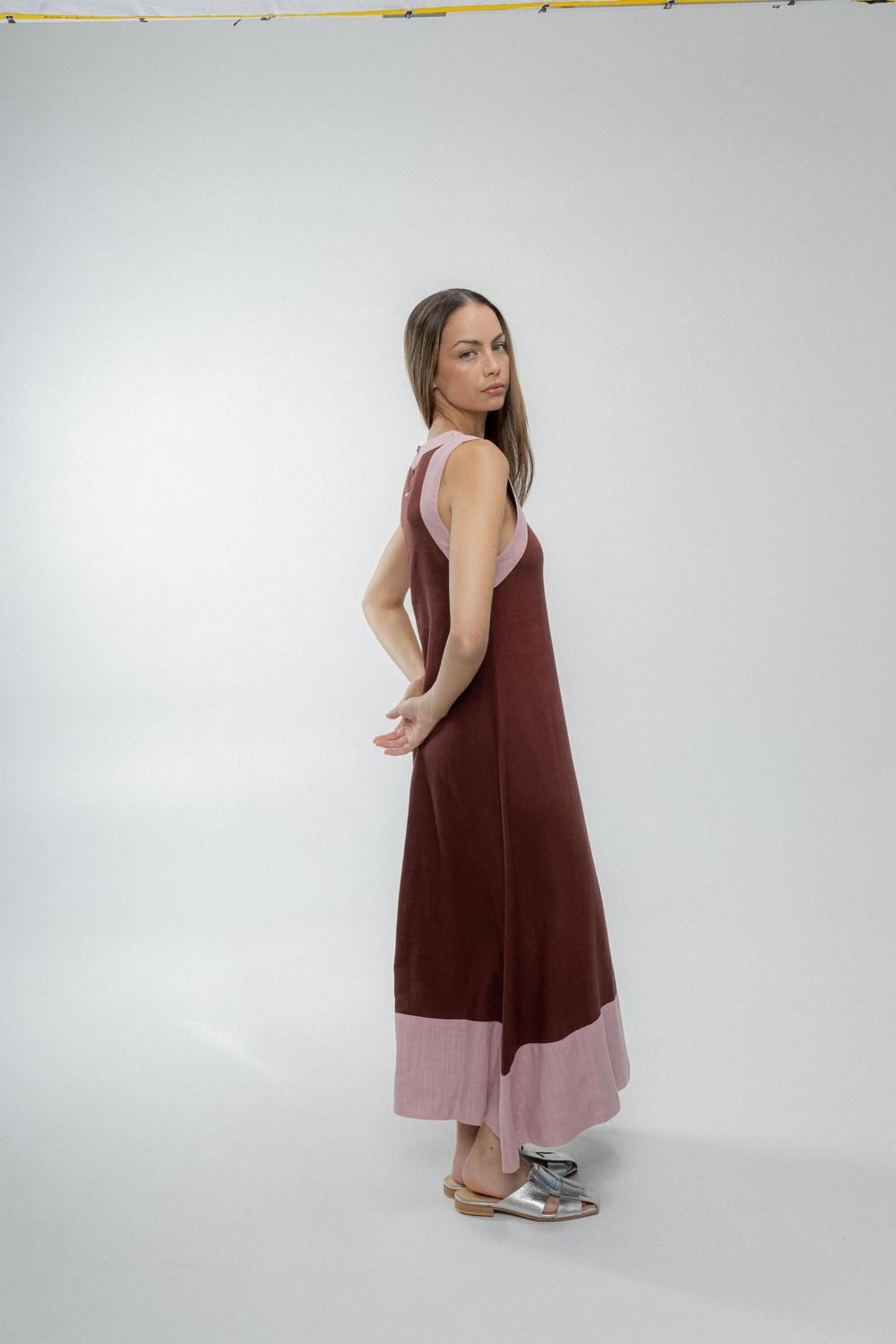 Vestido Acai Long chocolate l