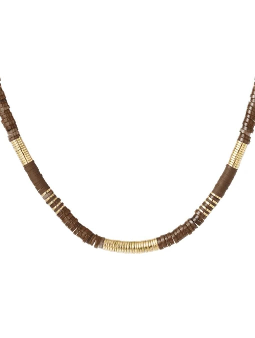 Collar TIERRA en acero marron n/a