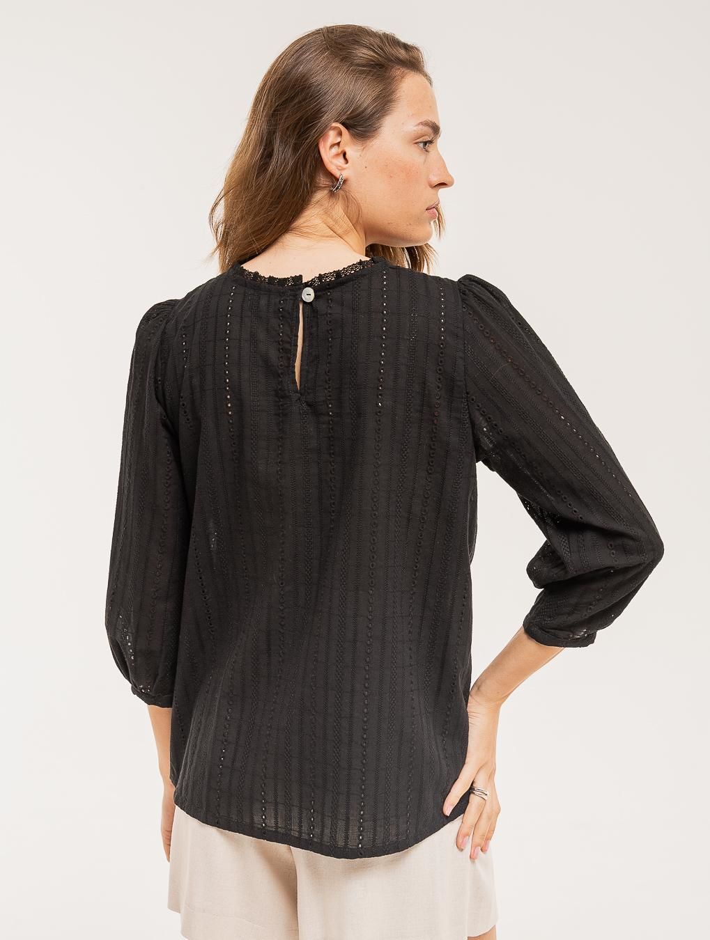 Blusa Lisa negro s/m