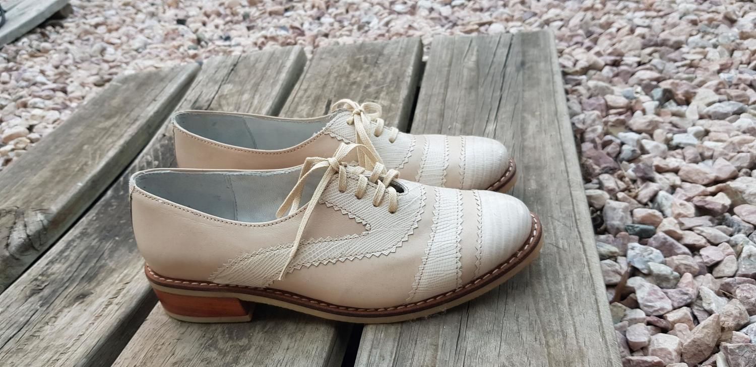 ZAPATO OXFORD LOIRA natural 38