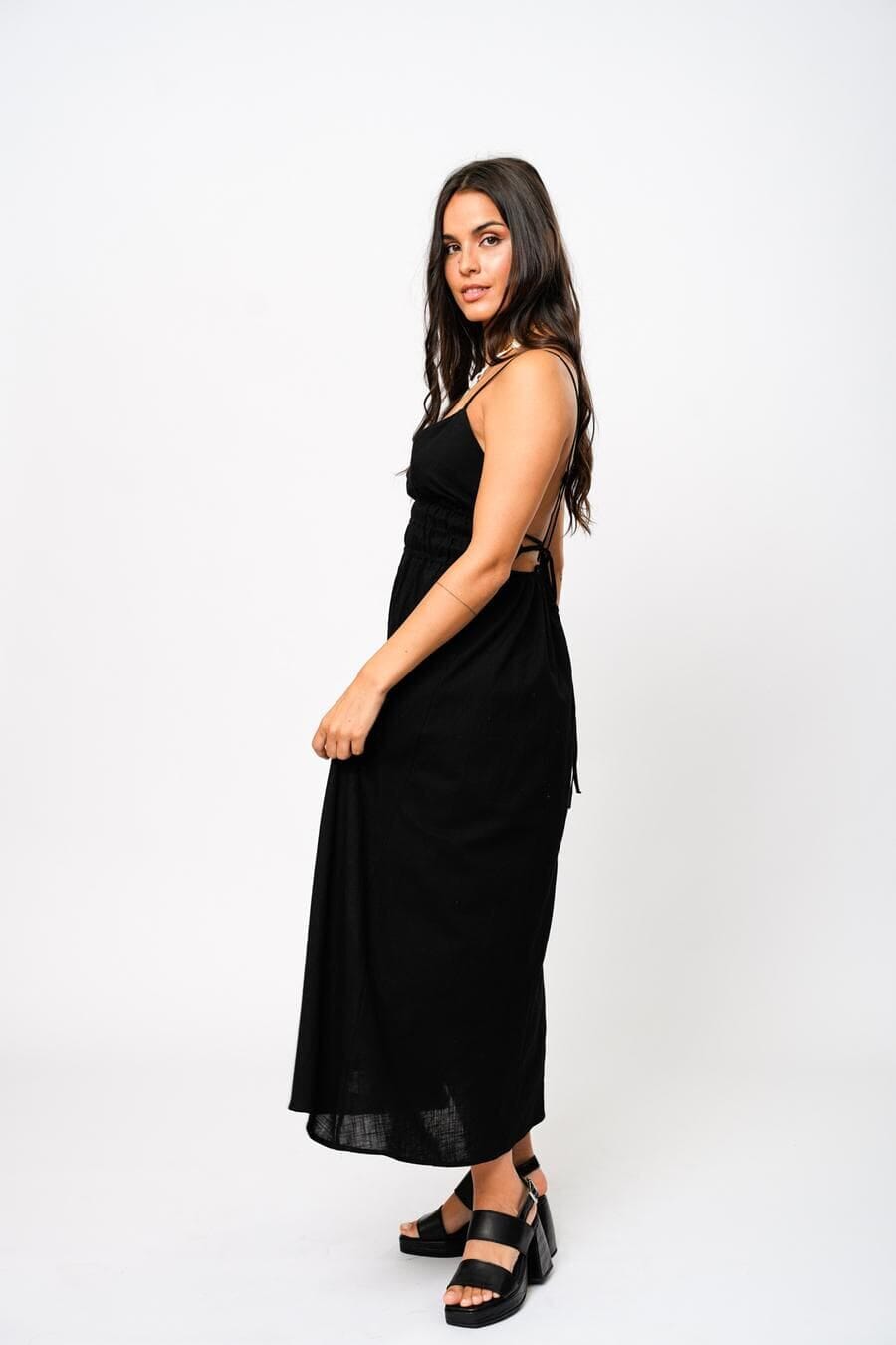 Vestido Paraiso negro l