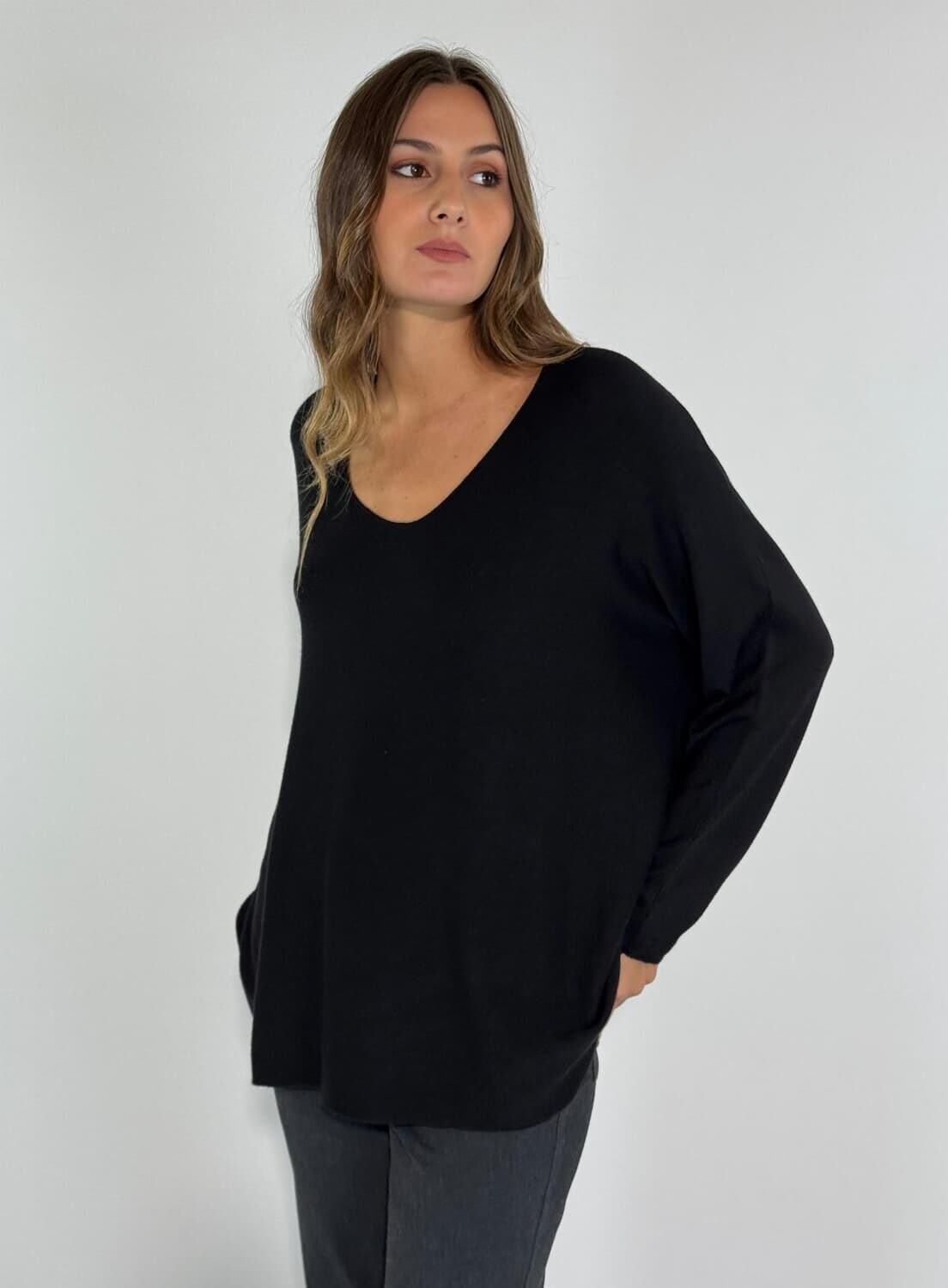SWEATER SELENA negro talle unico
