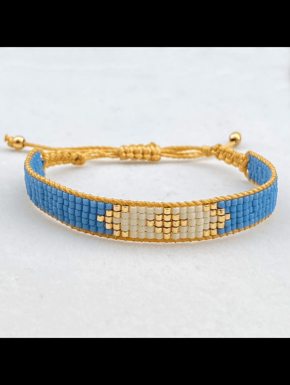 Pulsera PADUA tejida azul n/a