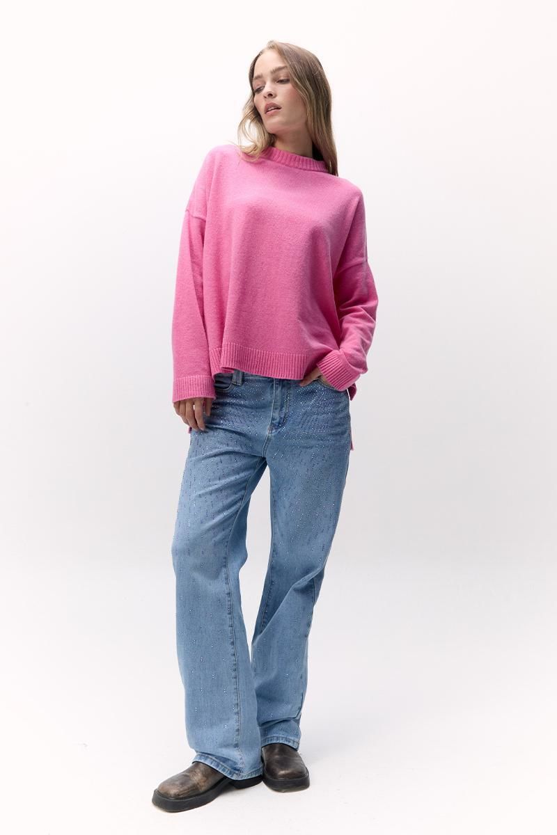 Sweater Colores rosado s/m