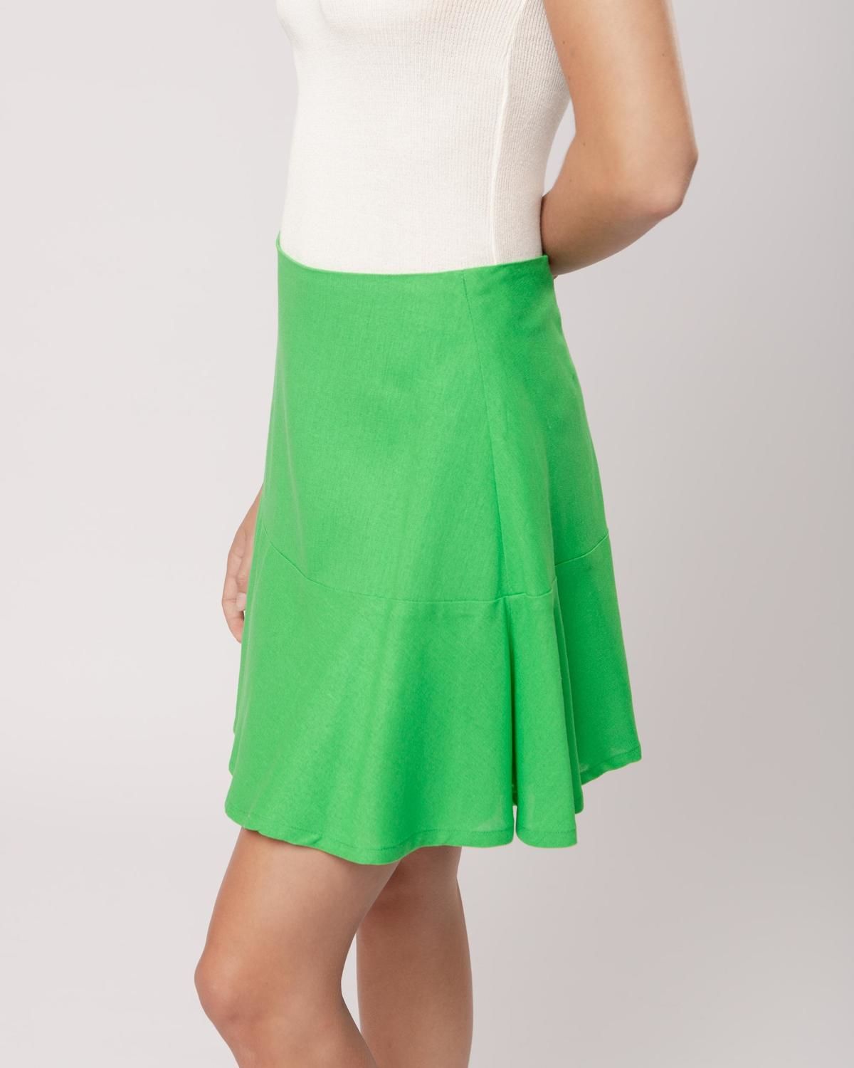 Falda LIZZY verde m