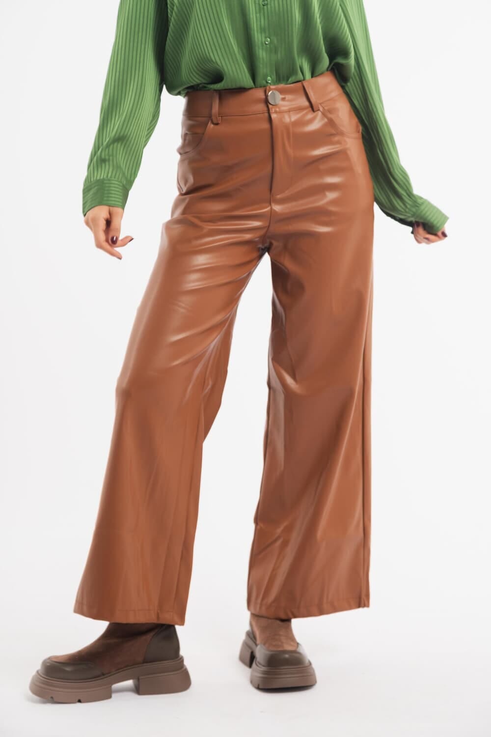 Pantalon monse marron s