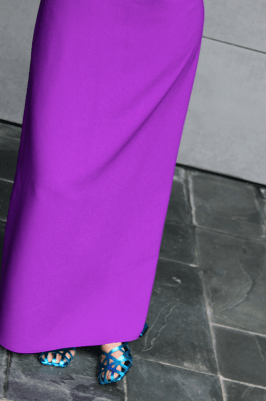 Vestido Crux violeta s