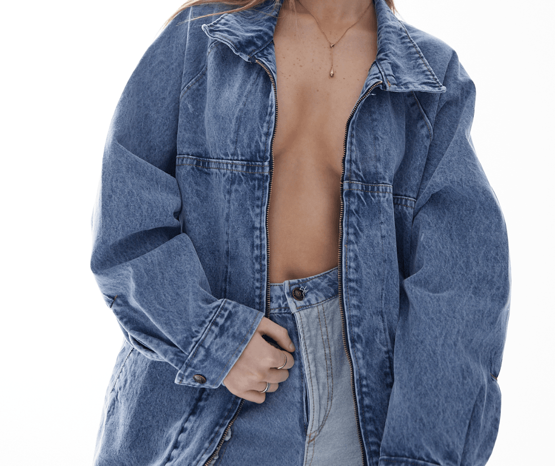 CAMPERA JEAN CLARA azul 4