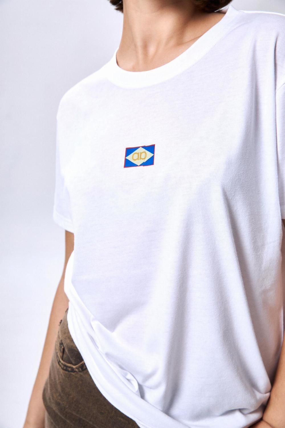 T-SHIRT BANDERA blanco 2