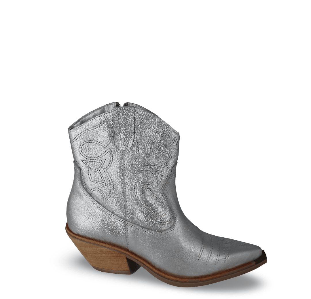 BOTA TEXANA AVERY plateado 35