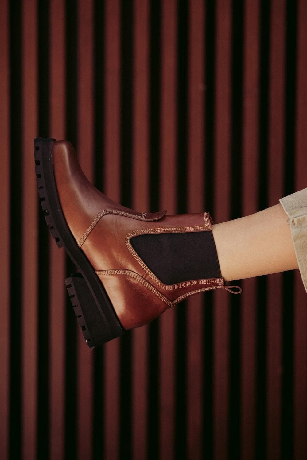 BOTA CAPRI tostado 35