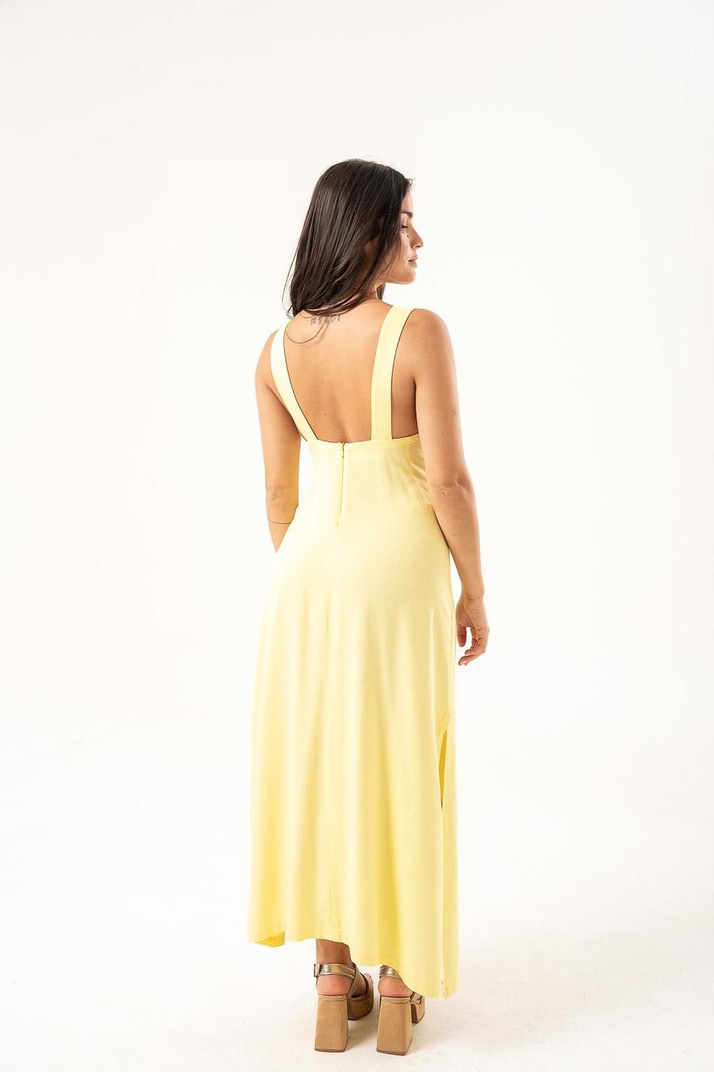 Vestido Blas amarillo xs