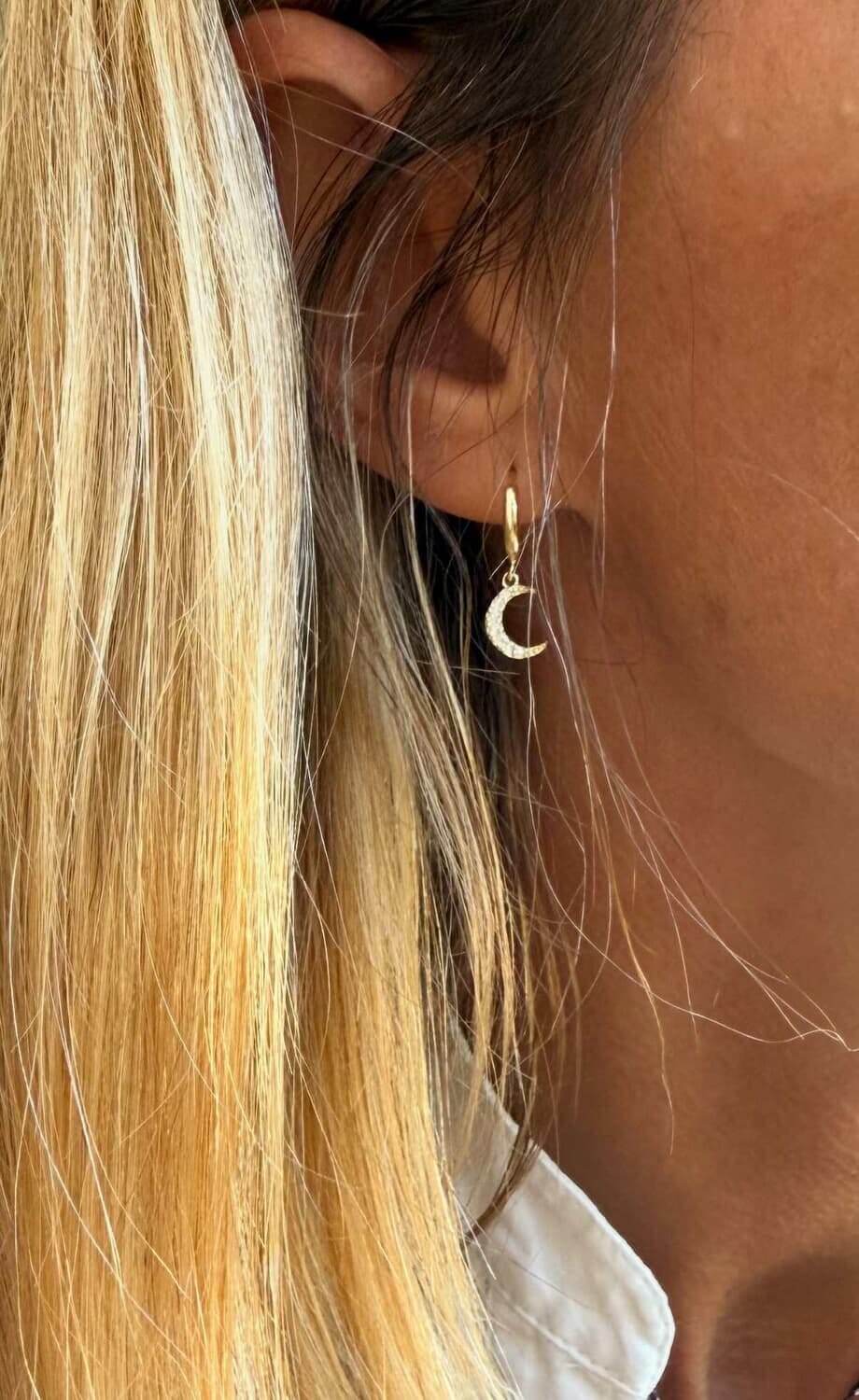AROS LUNA ESTRELLA dorado n/a