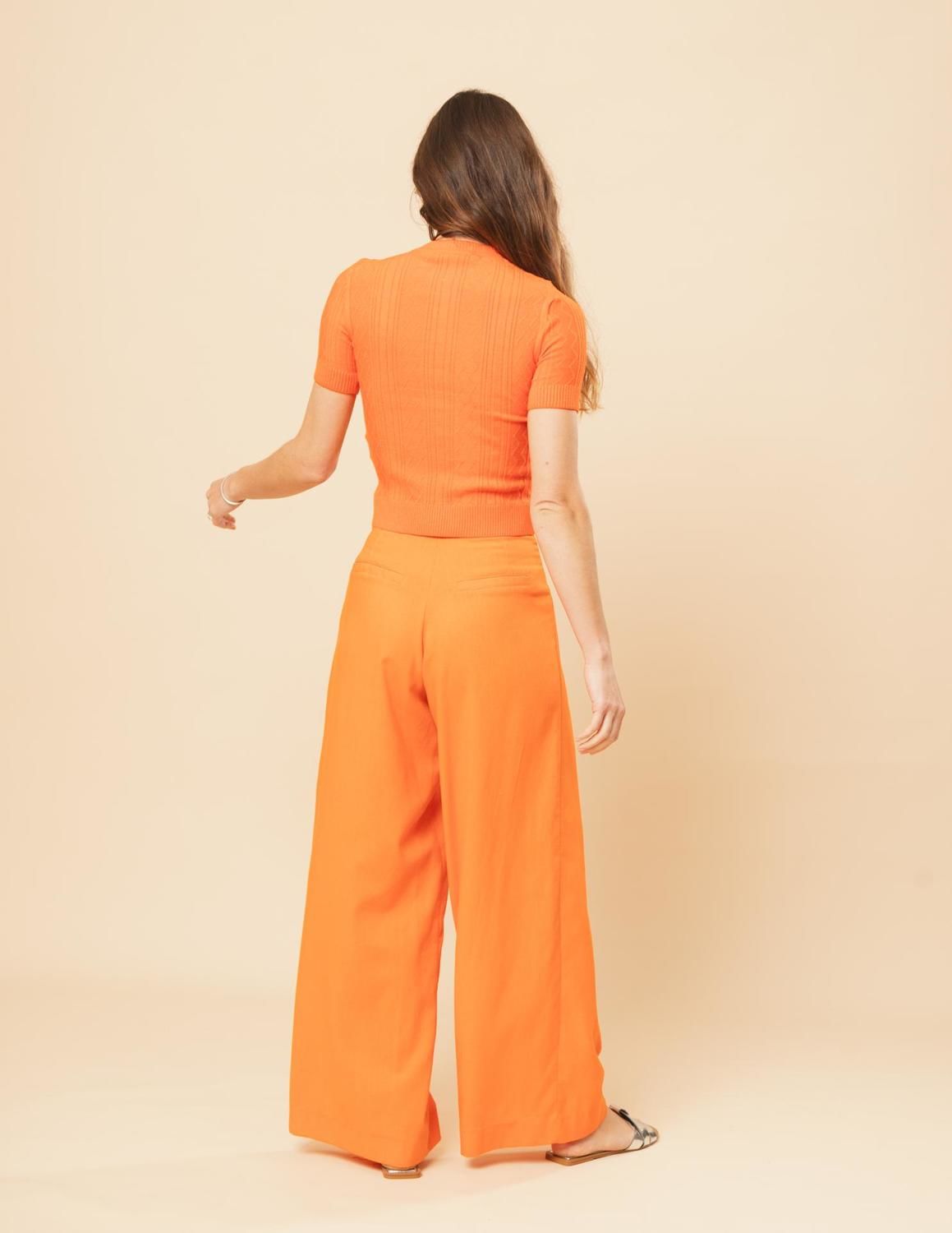 Pantalón Olena naranja 36