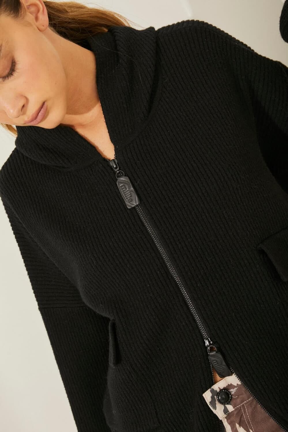 Campera Monet negro talle unico