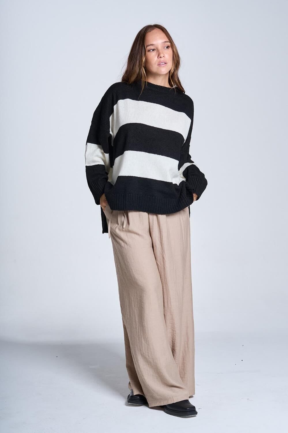 Sweater Zara negro talle unico