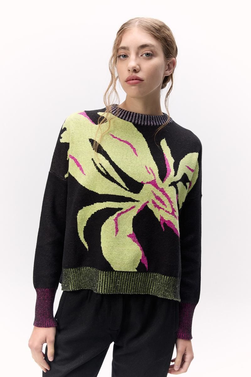 Sweater Midnight Orchid negro l