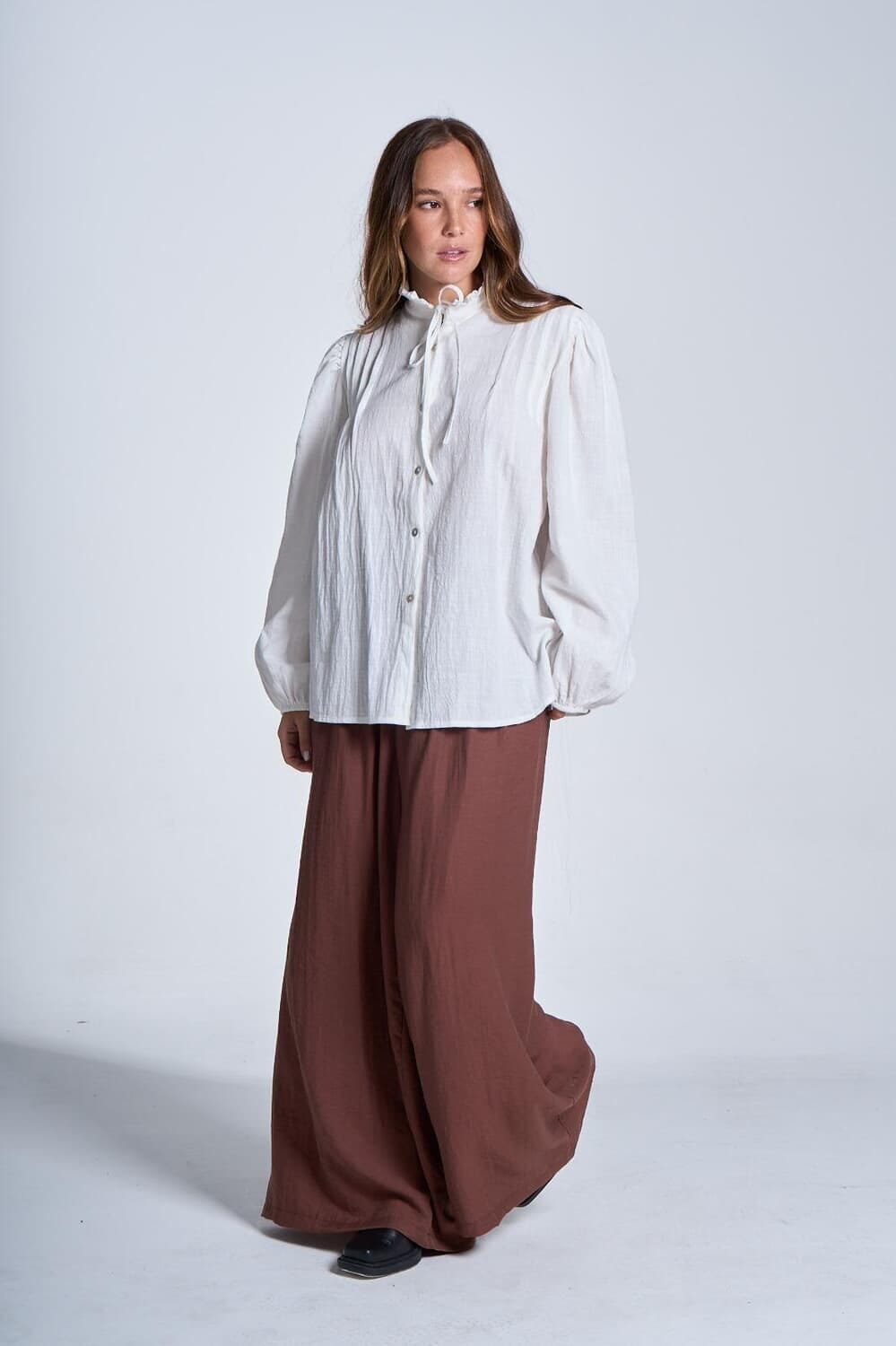 Camisa Tanna blanco talle unico