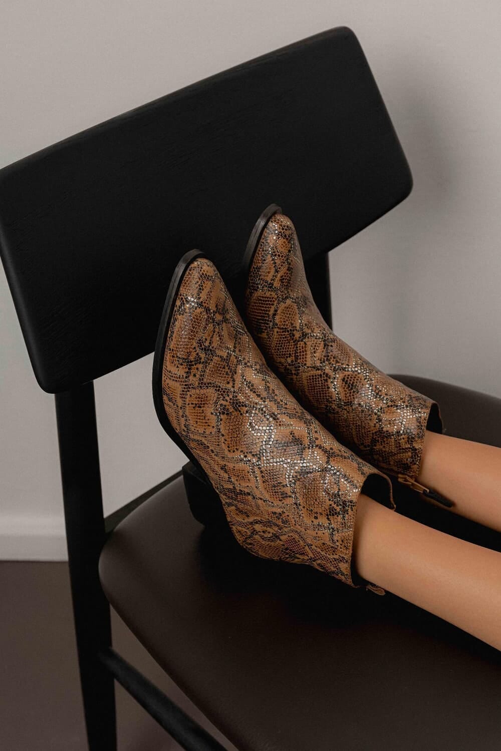 BOTAS POINTY BOOTS marrón 36