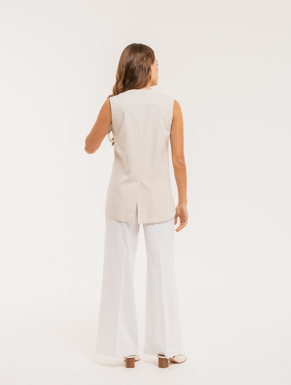 Pantalón Lirio blanco 34