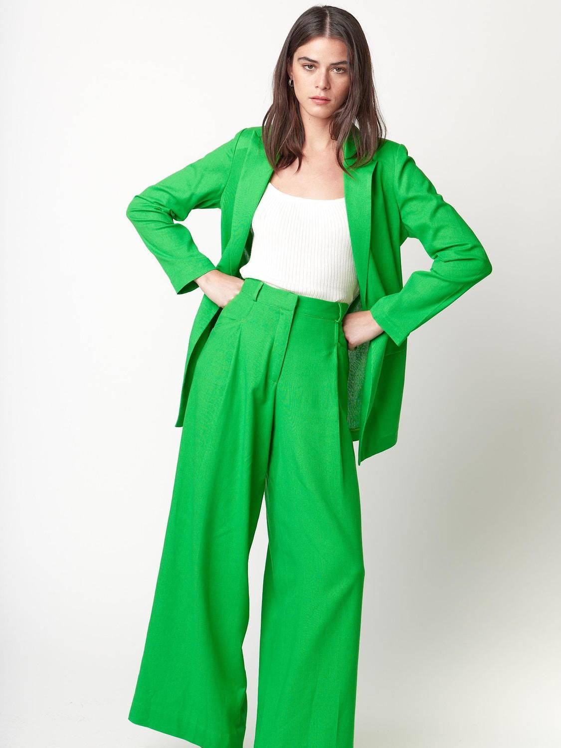 Pantalón Olena verde 36