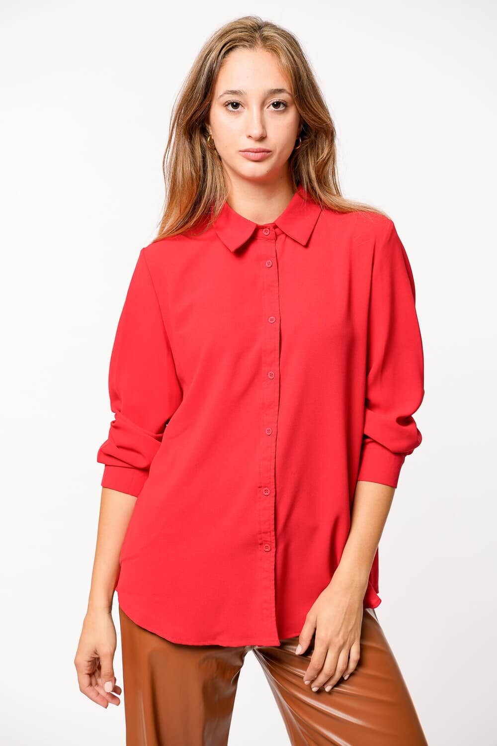Camisa ozone rojo s