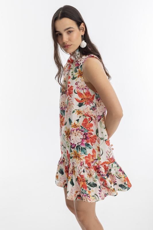 Vestido Daisy en Lino - Full Bloom