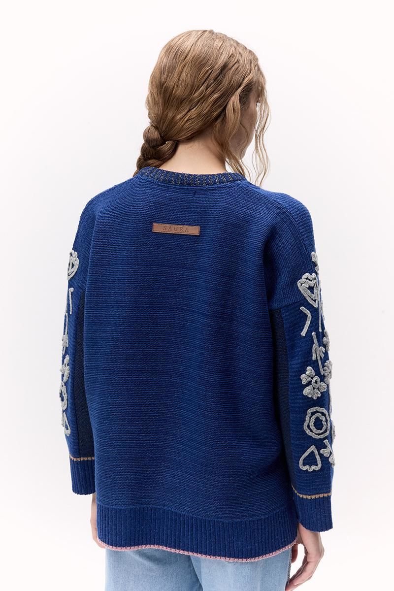 Sweater Austral azul s