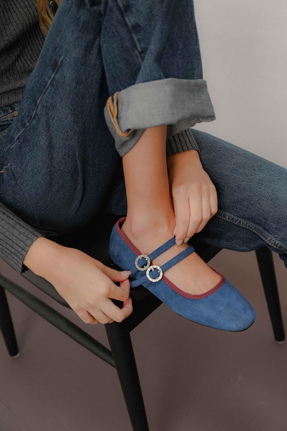 CHATAS PRETTY CHIC azul 36