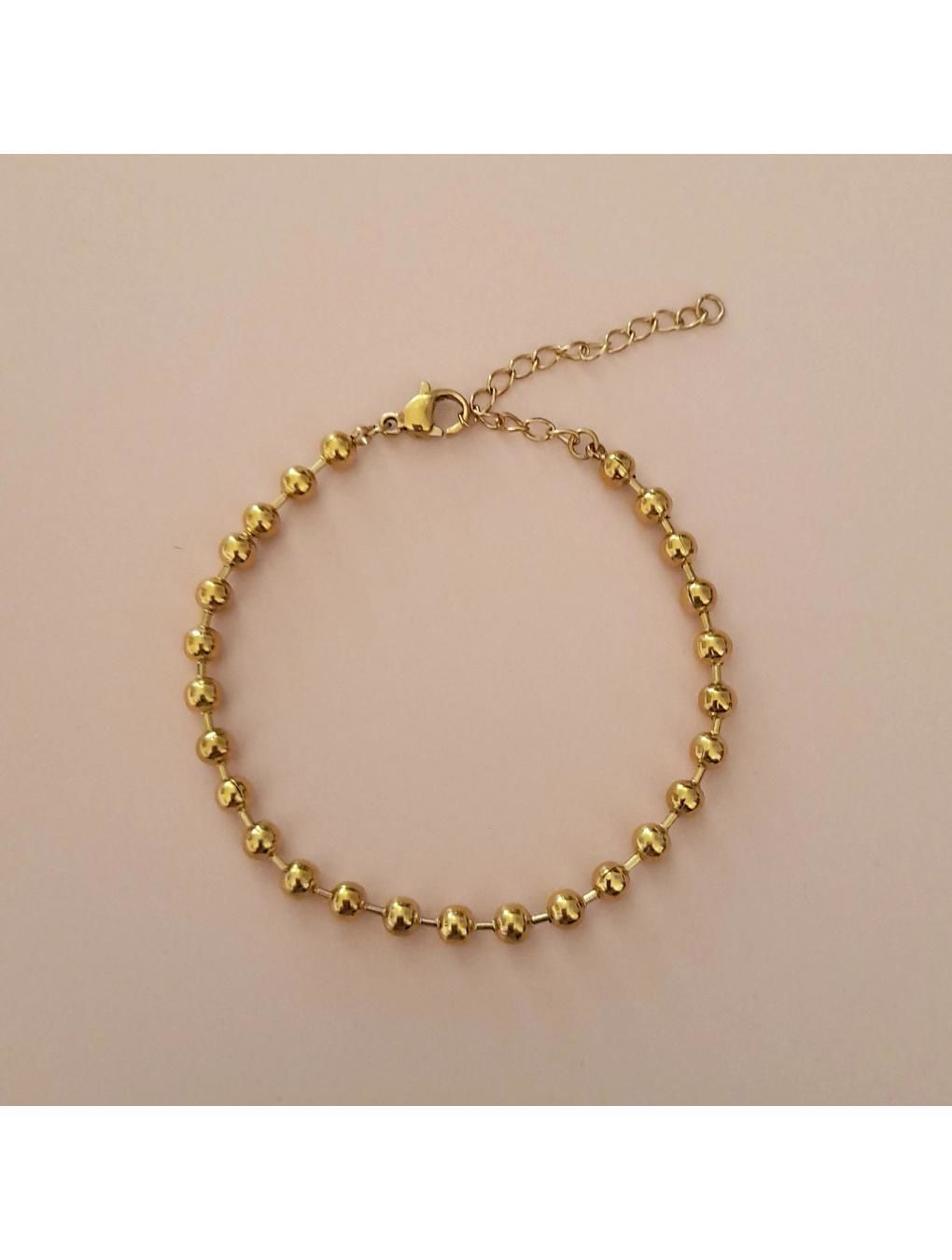 Pulsera SIENA en acero dorado dorado n/a