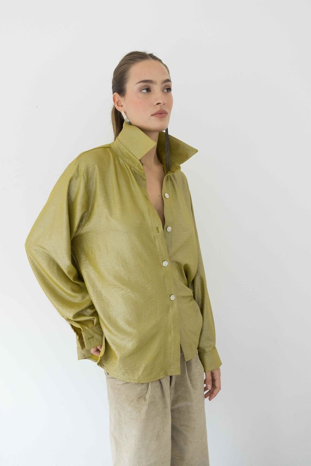 The Stylish Shirt pistacho m