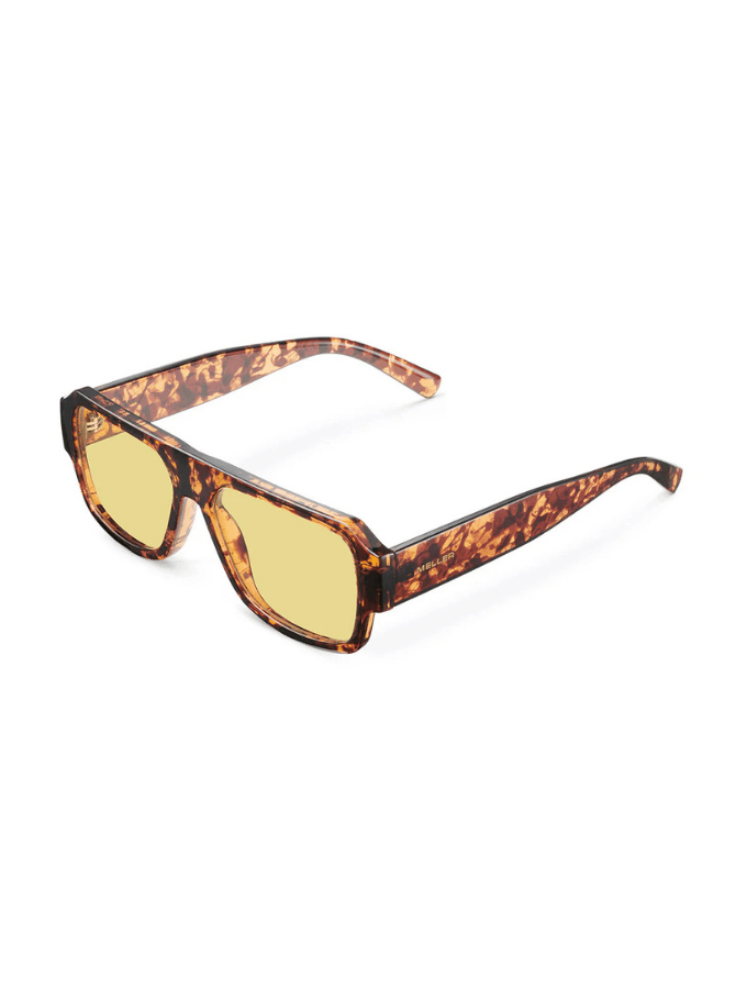 Lentes de sol - Nia Tigris Yellow marron talle unico