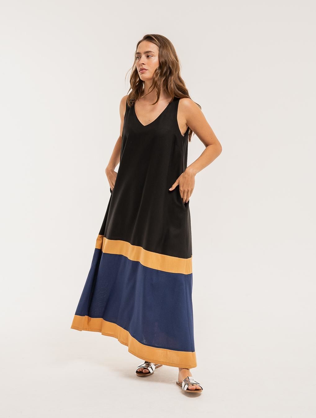 Vestido Amazonas negro m/l