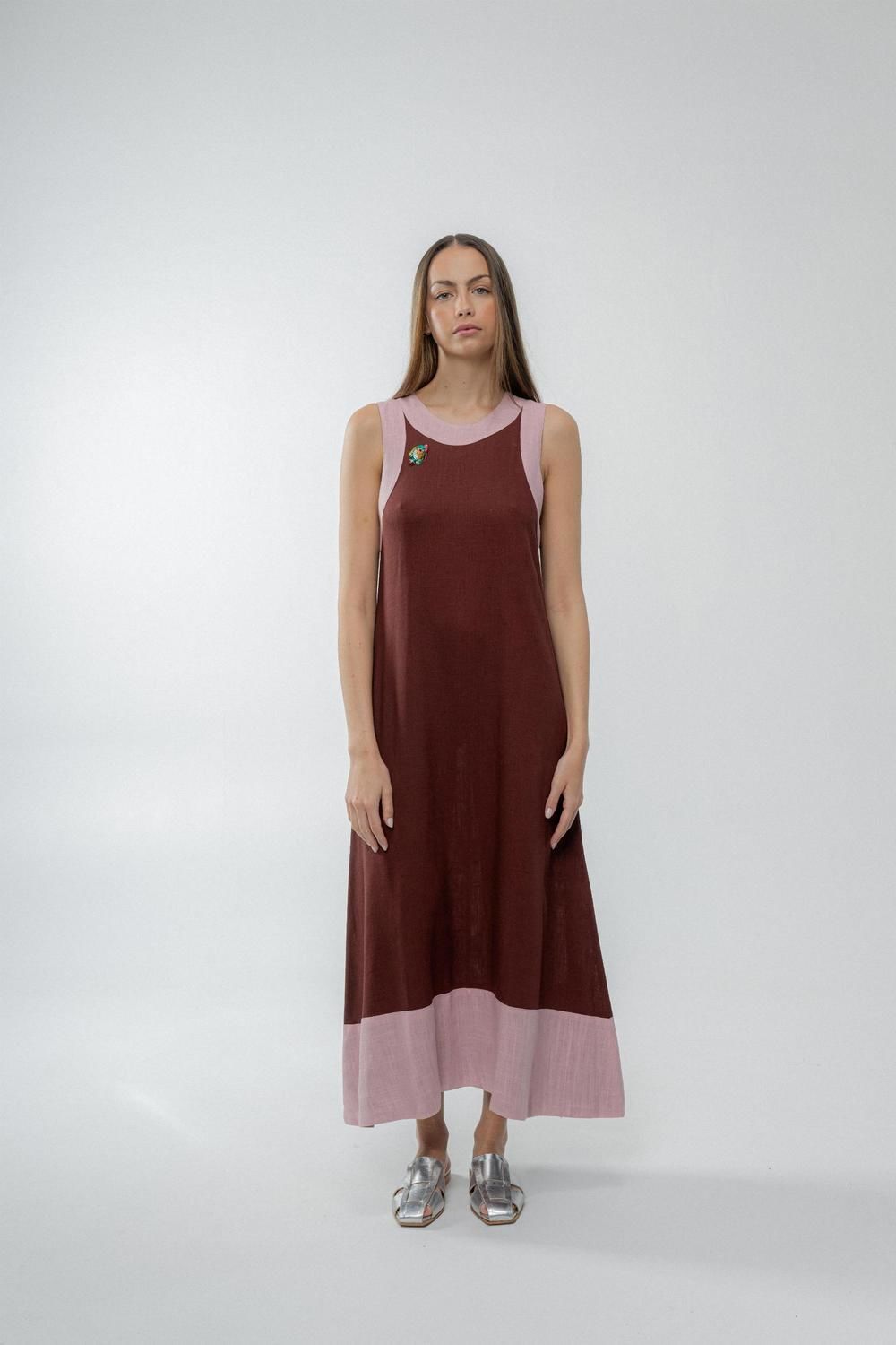 Vestido Acai Long chocolate l