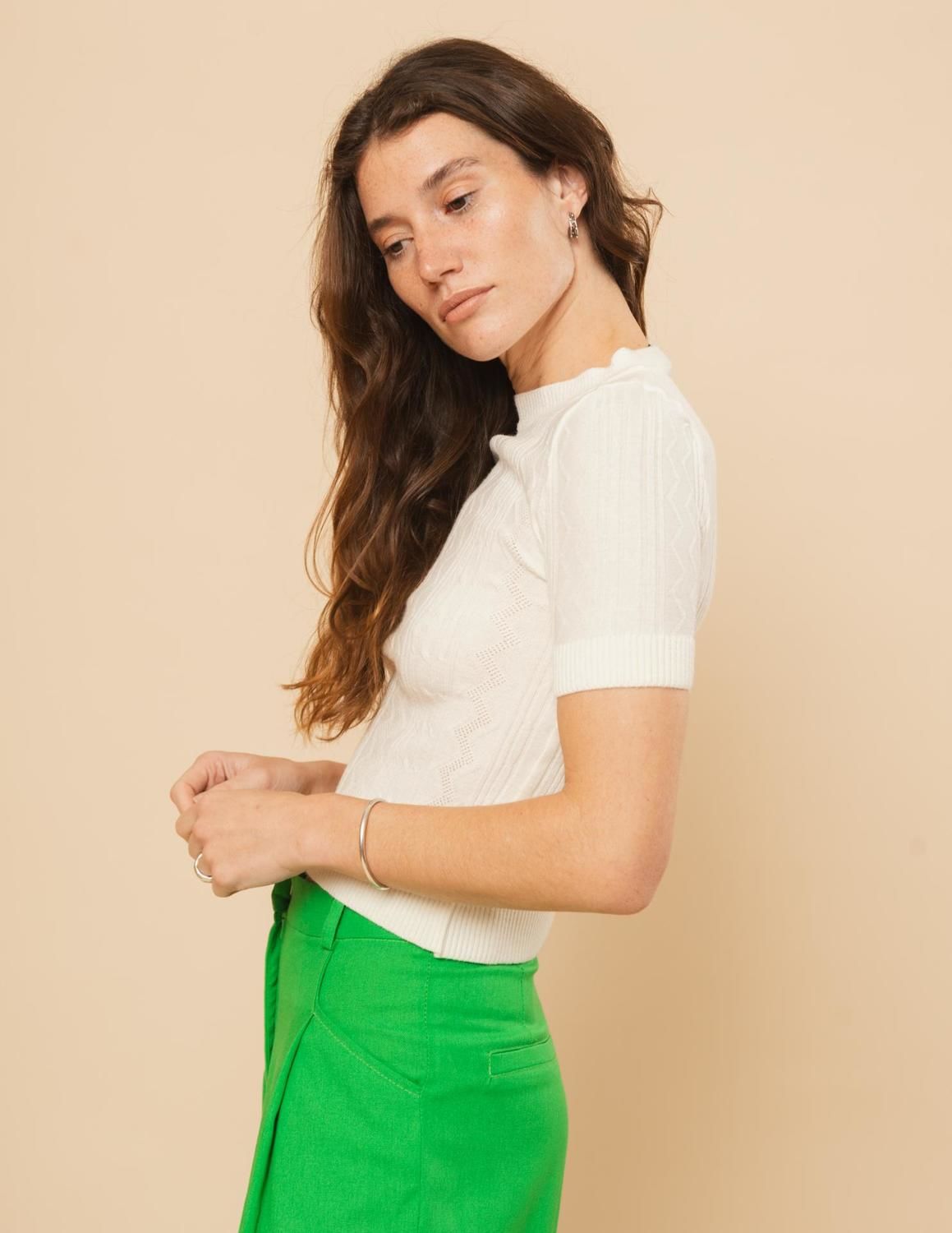 Pantalón Olena verde 36