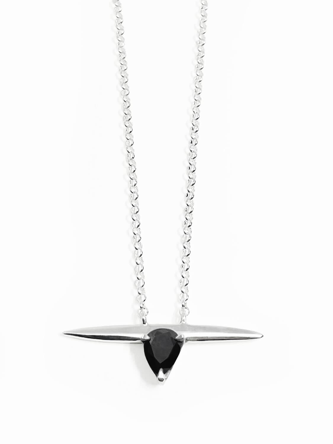 Collar Híbrido Onix negro talle unico
